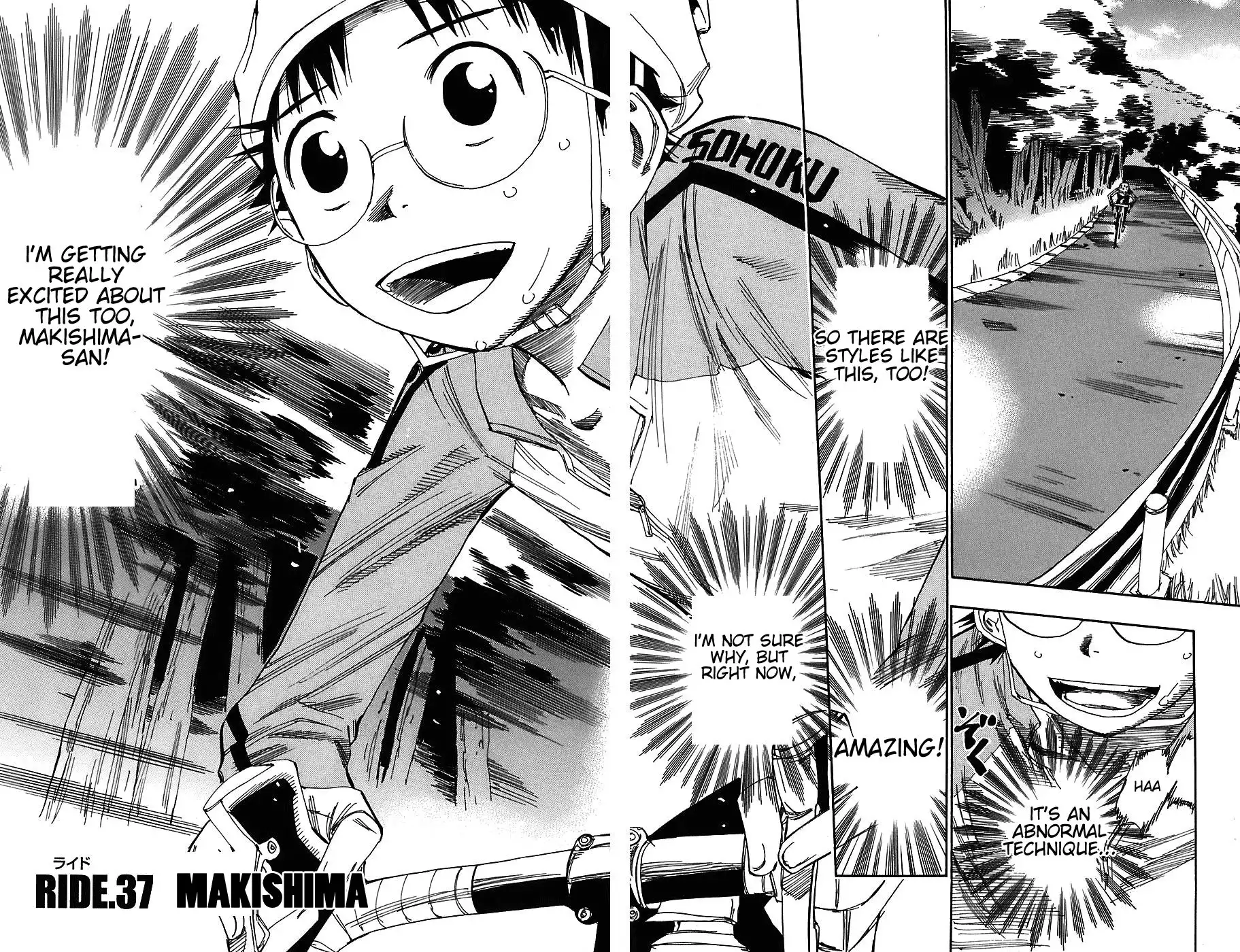 Yowamushi Pedal Chapter 37 4